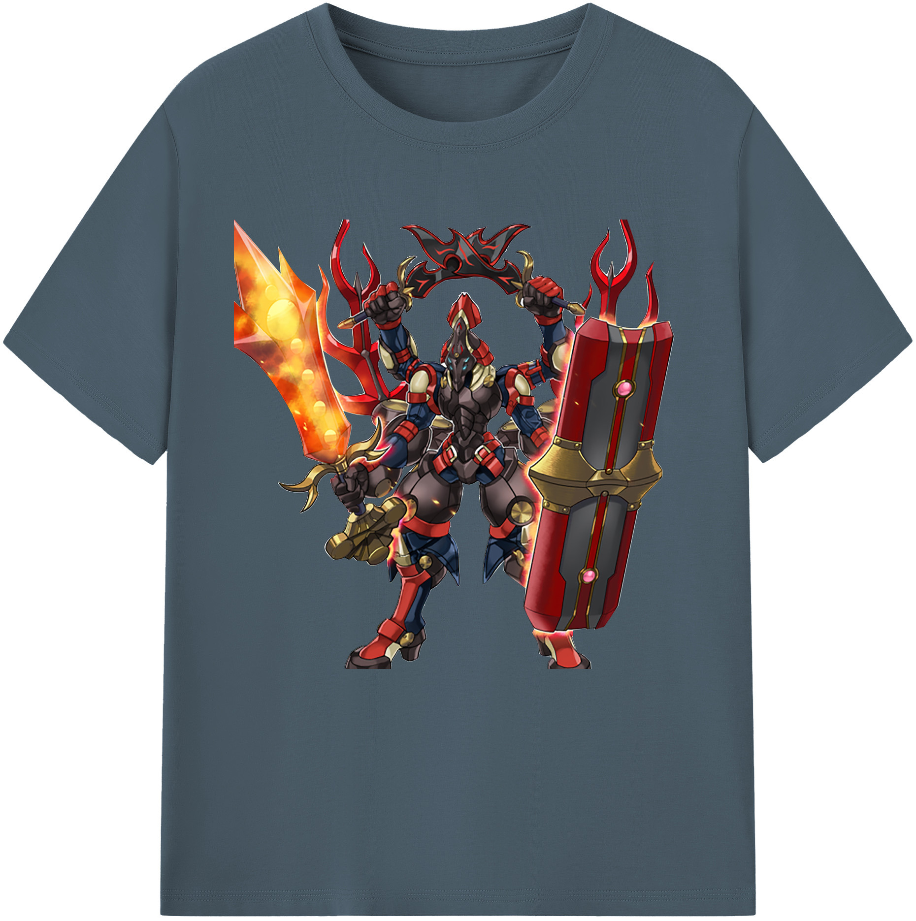 （画像用） 遊☆戯☆王 Yu-Gi-Oh! 綿100％半袖Tシャツ（フロントプリント）